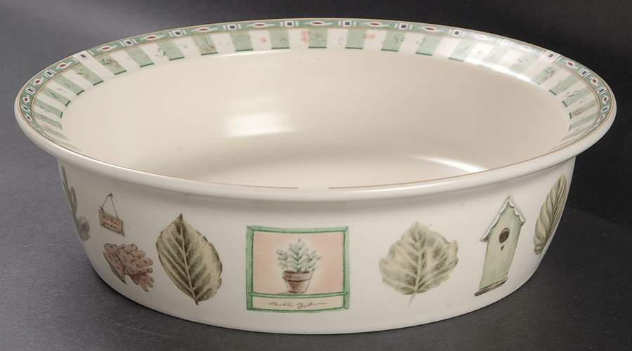 Naturewood 9" Round Vegetable Bowl by Pfaltzgraff-1