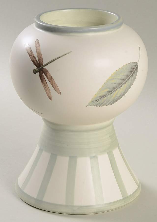 Naturewood Hurricane Lamp No Globe by Pfaltzgraff-1