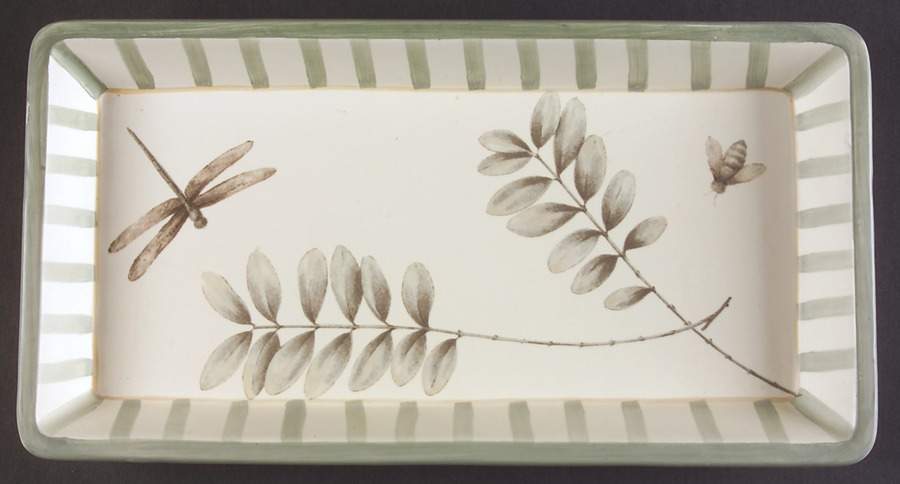 Naturewood 11" Rectangular Tray by Pfaltzgraff-1