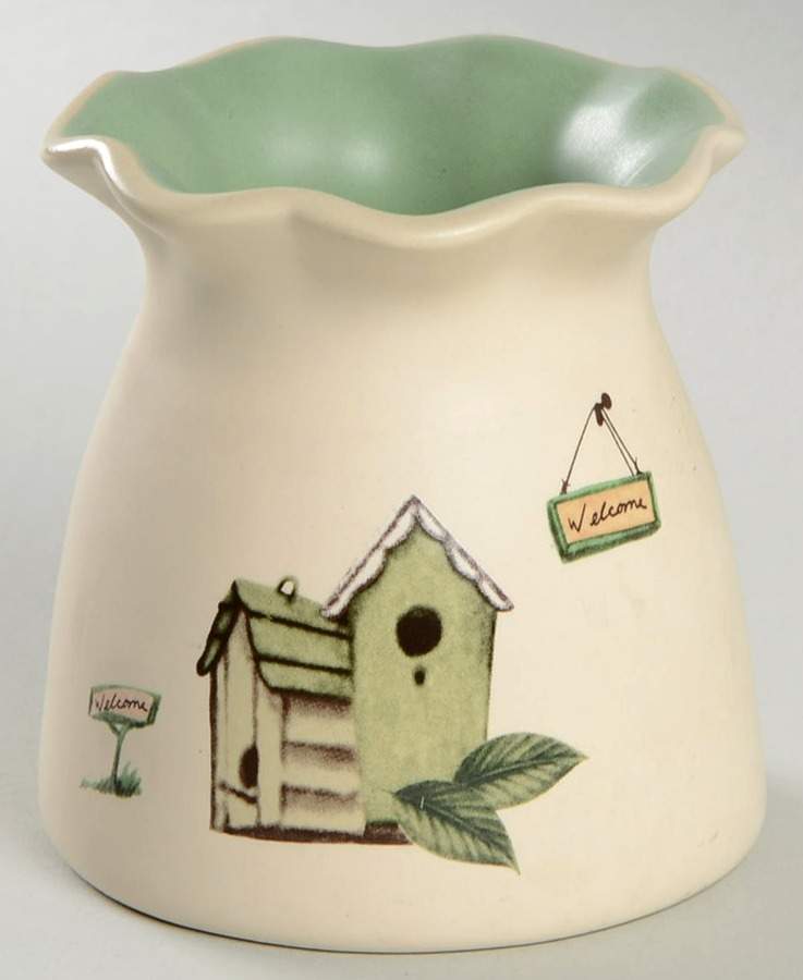 Naturewood Candle Crock by Pfaltzgraff-1