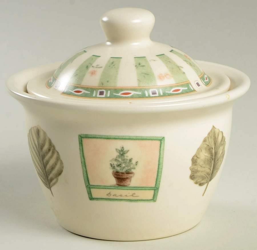 Naturewood Sugar Bowl & Lid by Pfaltzgraff-1