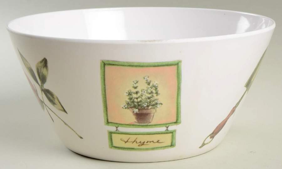 Naturewood 10" Large Melamine Salad Serving Bowl by Pfaltzgraff-1