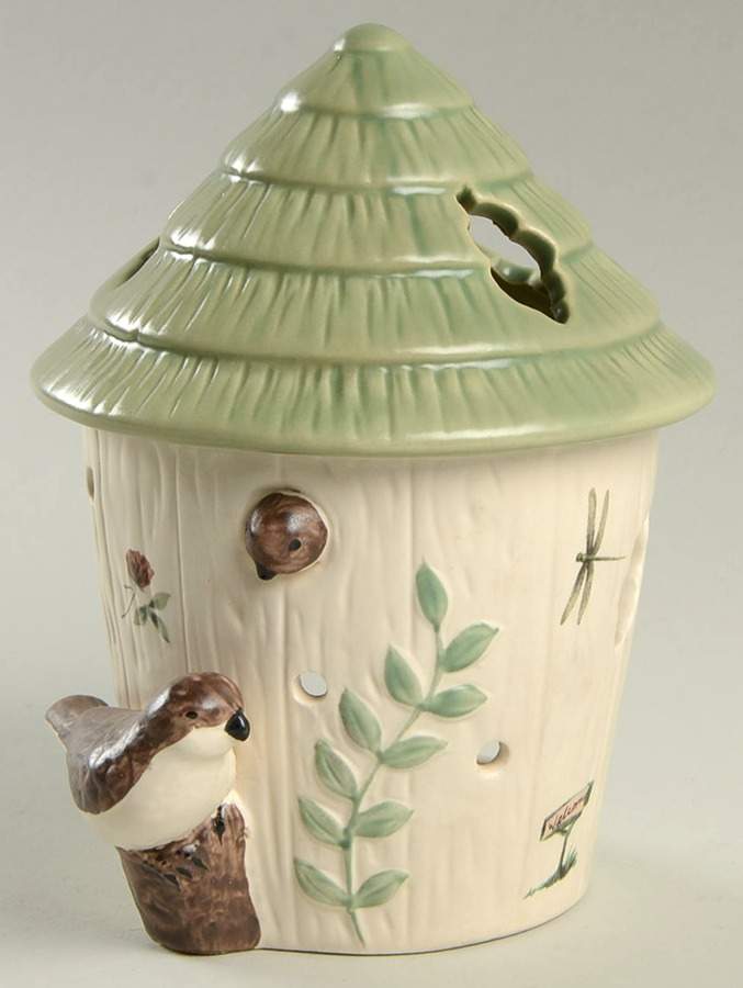 Naturewood Figural Tea Light Candleholder by Pfaltzgraff-1
