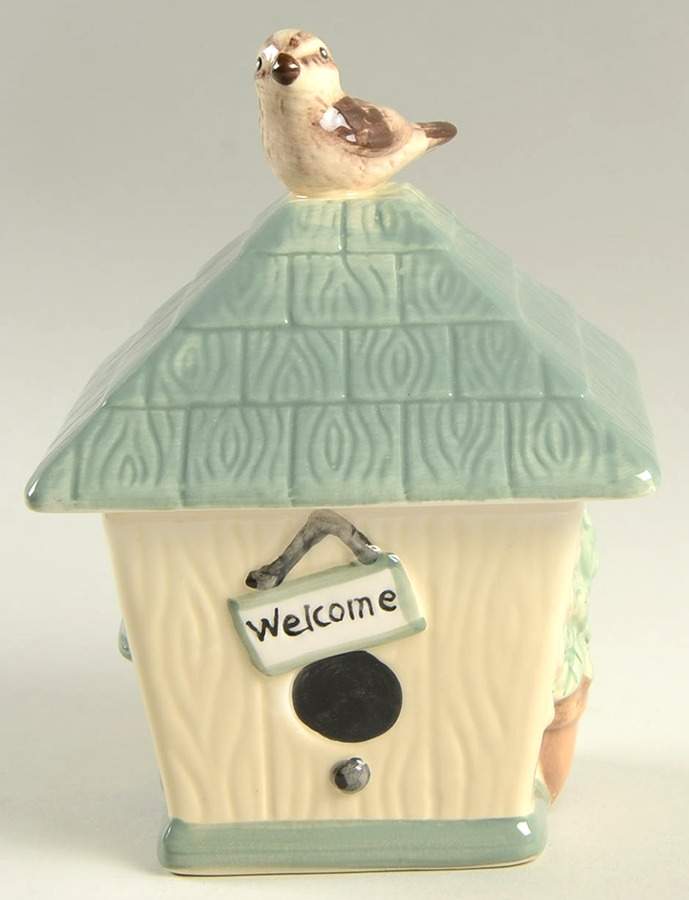 Naturewood Figural Sugar Bowl & Lid by Pfaltzgraff-1