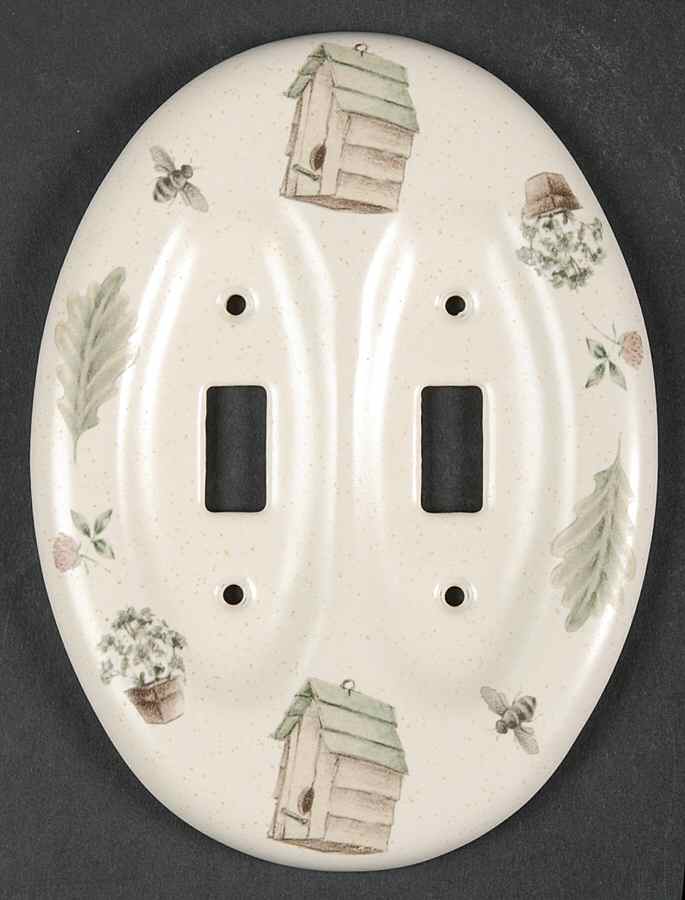Naturewood Double Light Switch Cover by Pfaltzgraff-1