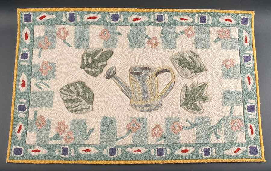 Naturewood Hook Rectangular Rug by Pfaltzgraff-1