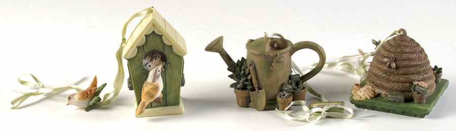 Naturewood 3pc Ornament Set by Pfaltzgraff-1