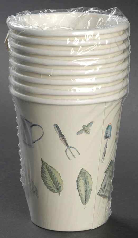 Naturewood 9 Oz Paper Hot/Cold Cup - Set of 8 by Pfaltzgraff-1
