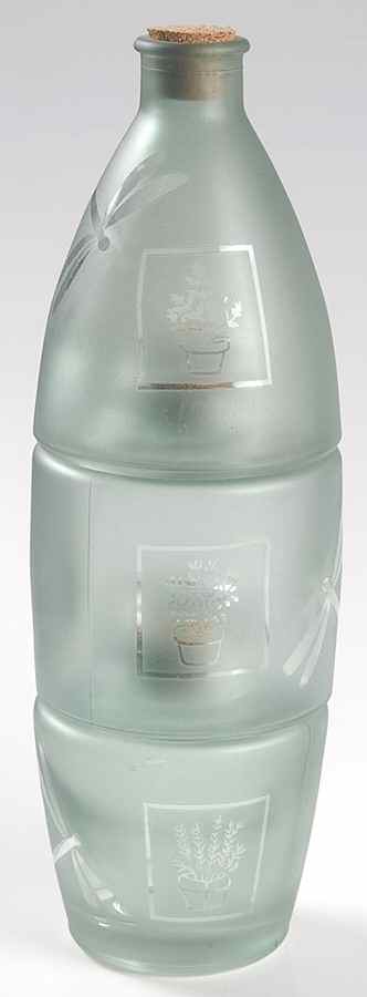 Naturewood (3 Pc) Glassware Stackable Cruet Set W/Cork Stoprs by Pfaltzgraff-1
