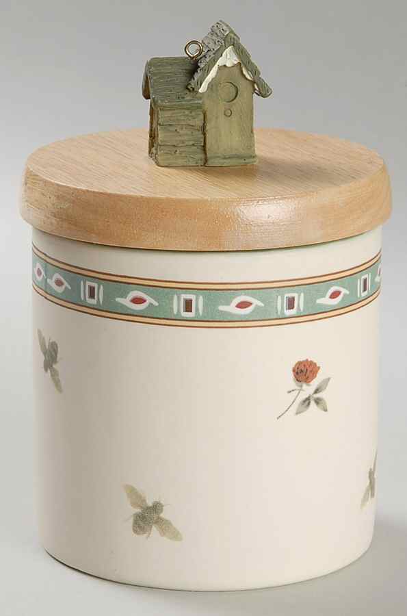 Naturewood Candle Votive & Lid by Pfaltzgraff-1