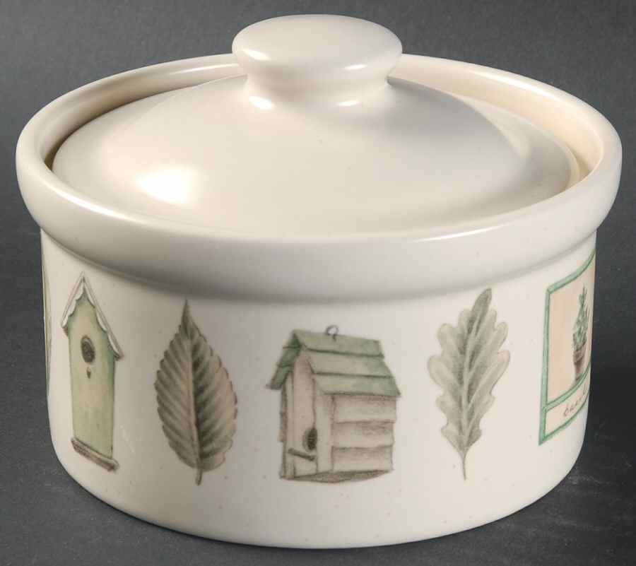 Naturewood Butter Tub & Lid by Pfaltzgraff-1