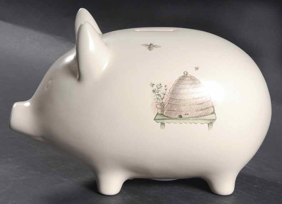 Naturewood Piggy Bank by Pfaltzgraff-1