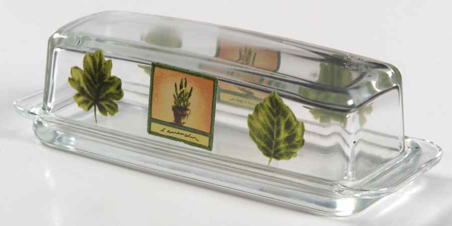 Naturewood Glassware 1/4 Lb Butter by Pfaltzgraff-1