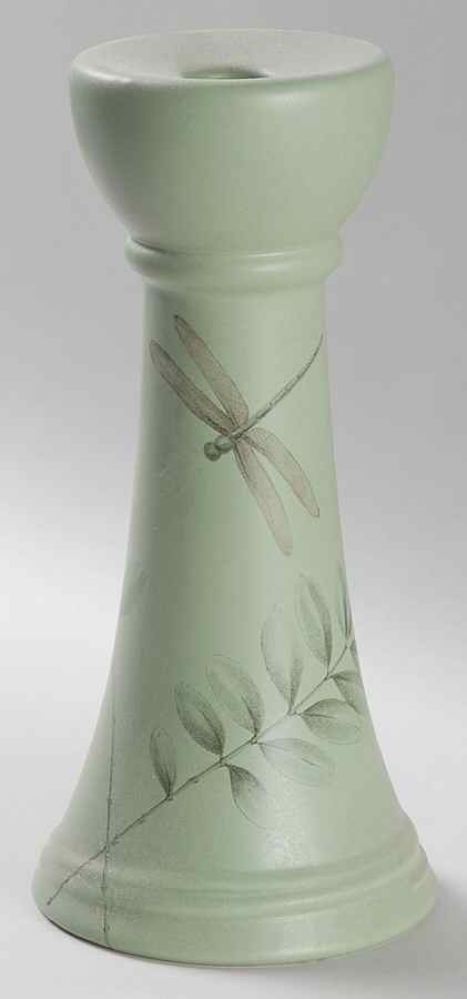 Naturewood 8" Tall Candlestick by Pfaltzgraff-1