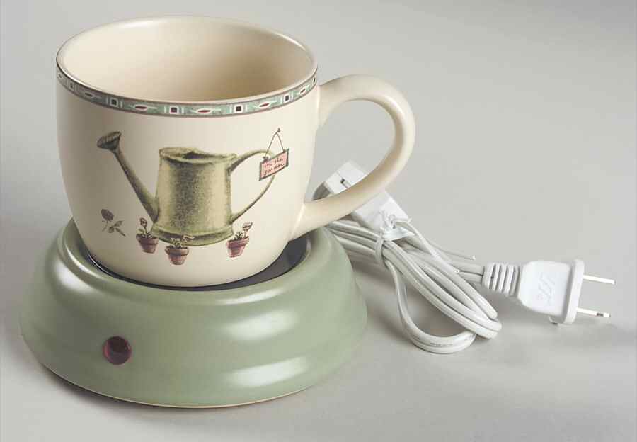 Naturewood 2 Piece Electric Coffee Cup Warmer by Pfaltzgraff-1