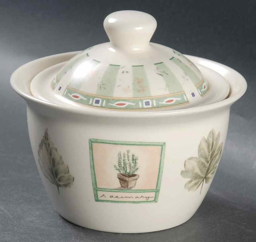 Naturewood Sugar Bowl & Lid by Pfaltzgraff-1