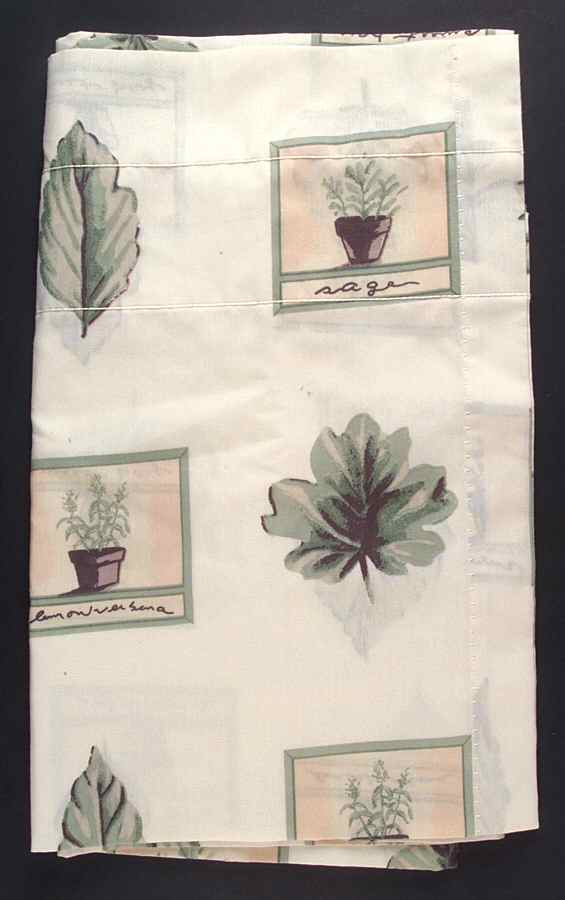 Naturewood 82" x 17" Valance Curtain by Pfaltzgraff-1