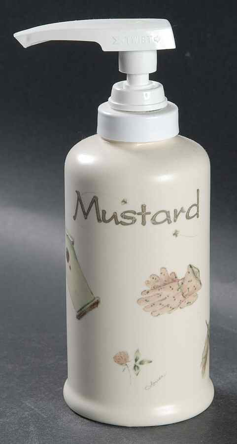 Naturewood Mustard Dispenser by Pfaltzgraff-1