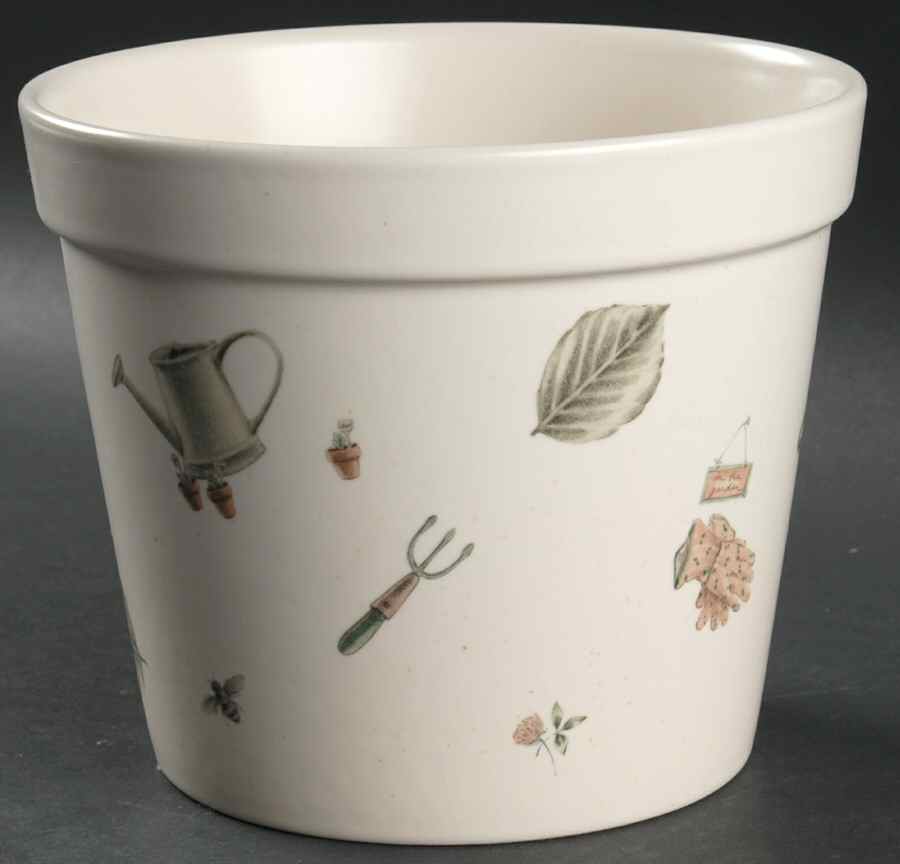 Naturewood 6" Flower Pot No Underplate by Pfaltzgraff-1