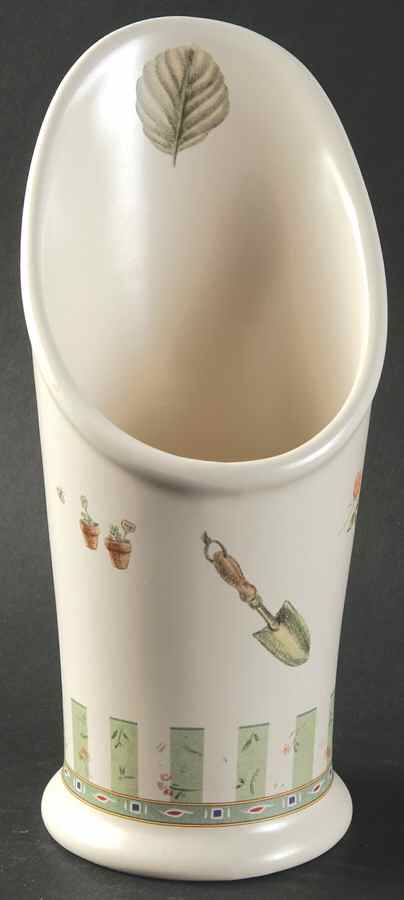 Naturewood Flatware Caddy-3 Holder/Ceramic Holder Only by Pfaltzgraff-1