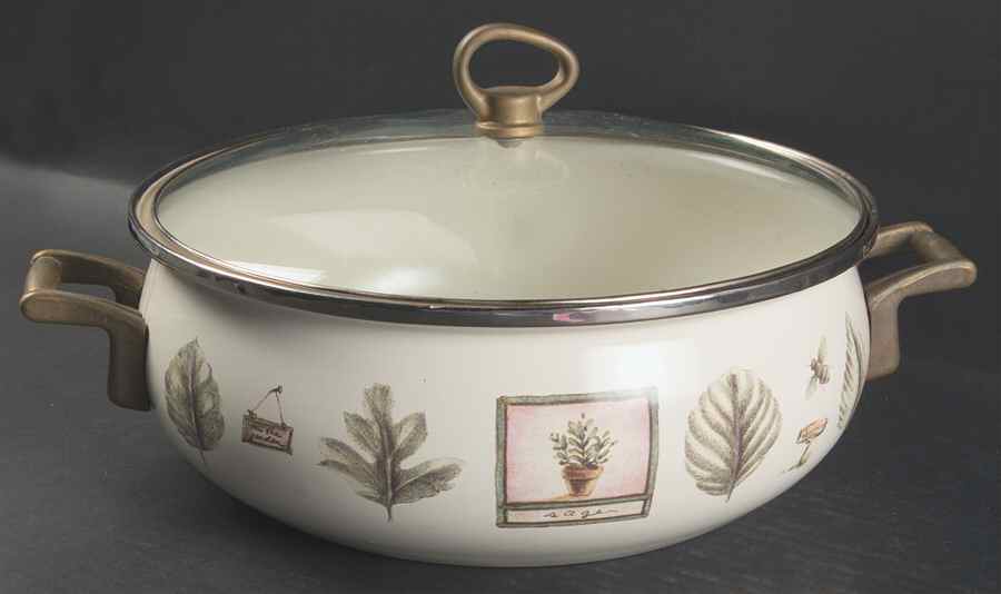 Naturewood 4 Quart Metal Dutch Oven with Glass Lid by Pfaltzgraff-1