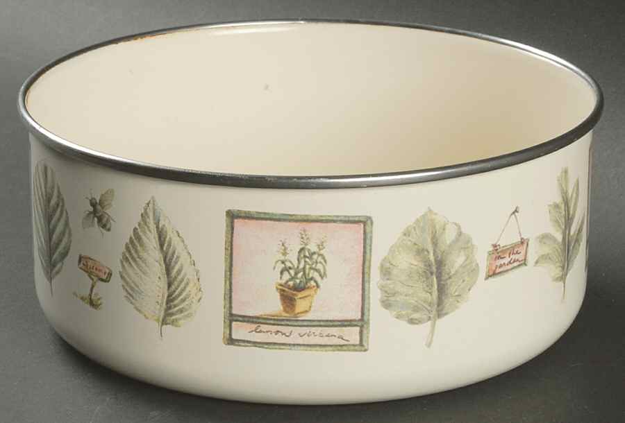 Naturewood 7 1/4" Metal Bowl by Pfaltzgraff-1