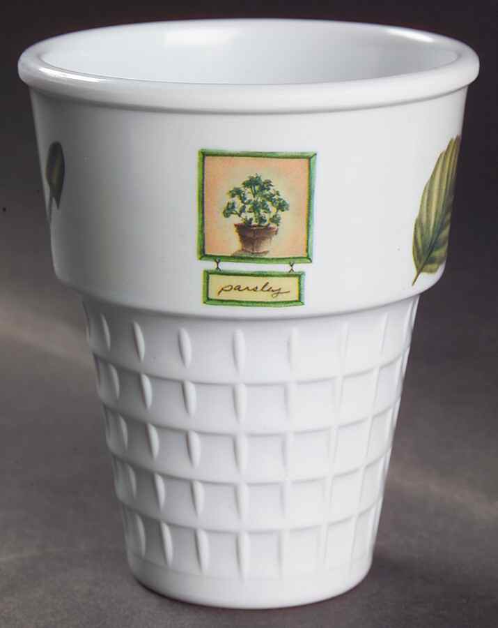 Naturewood Ice Cream Cone Shaped Dish-Melamine by Pfaltzgraff-1