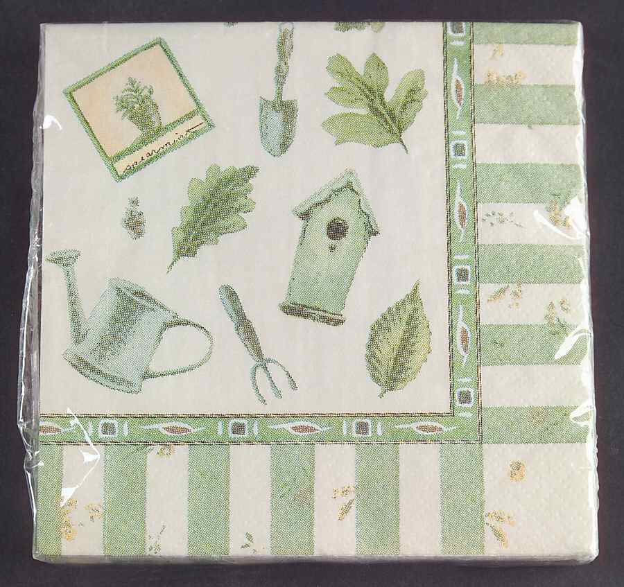 Naturewood Package of Paper Beverage Napkins by Pfaltzgraff-1