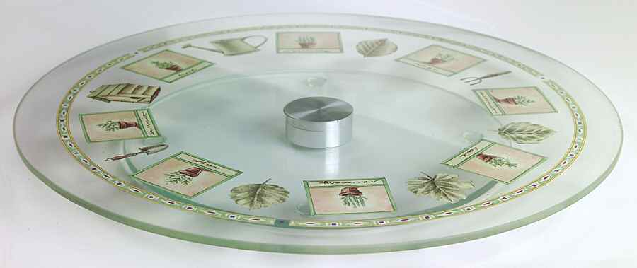 Naturewood Glassware Lazy Susan Turntable by Pfaltzgraff-1
