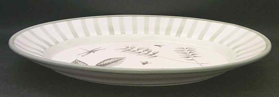Naturewood 18" Oval Serving Platter by Pfaltzgraff-1