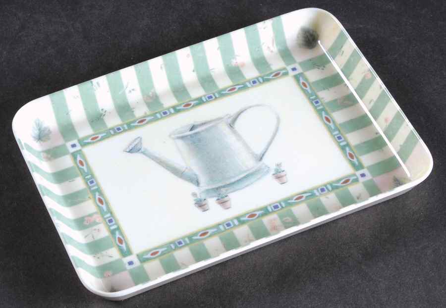 Naturewood 6" Rectangular Melamine Tray by Pfaltzgraff-1