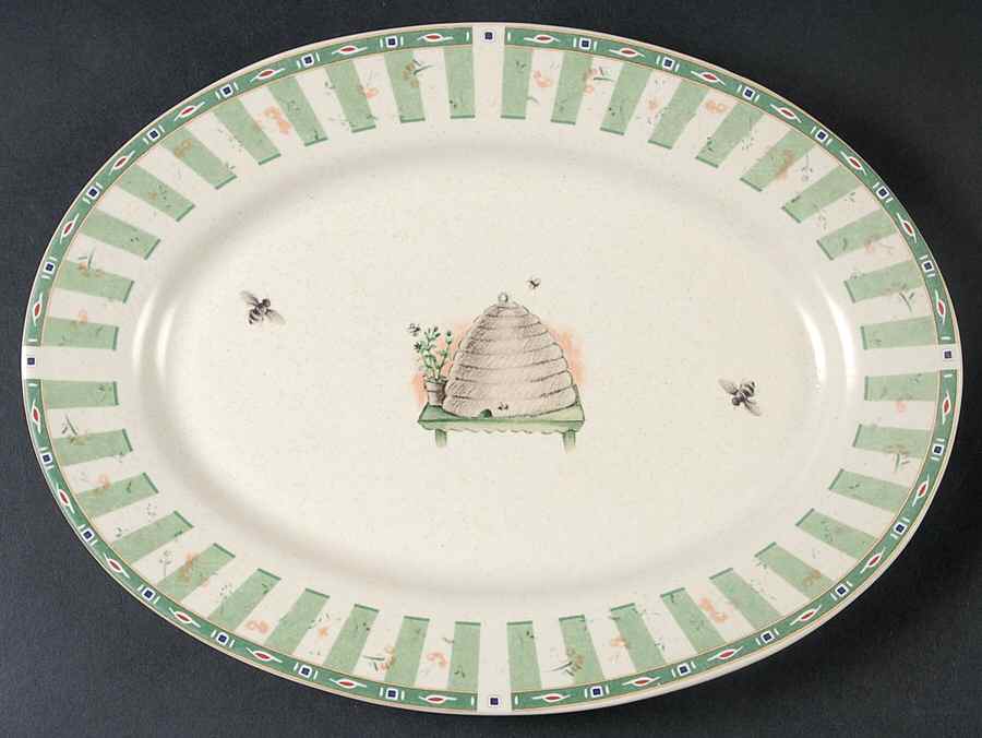 Naturewood 12" Oval Steak Platter by Pfaltzgraff-1