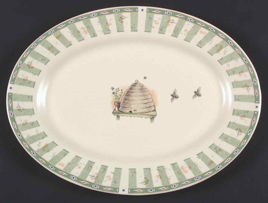 Naturewood 12" Oval Steak Platter by Pfaltzgraff-1