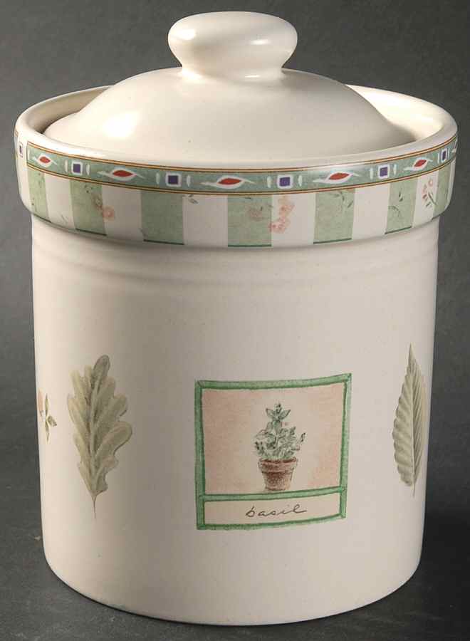 Naturewood 4" Storage Jar & Lid by Pfaltzgraff-1