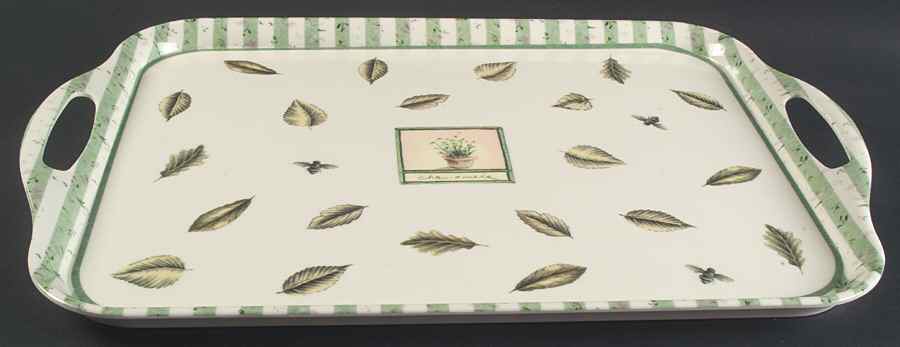 Naturewood 19" Melamine Serving Tray by Pfaltzgraff-1