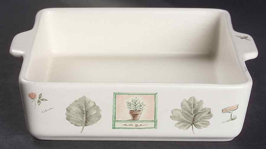 Naturewood 8" Square Baker by Pfaltzgraff-1