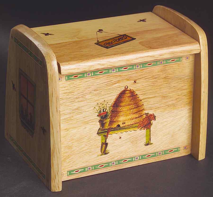 Naturewood Wood Recipe Box & Lid by Pfaltzgraff-1