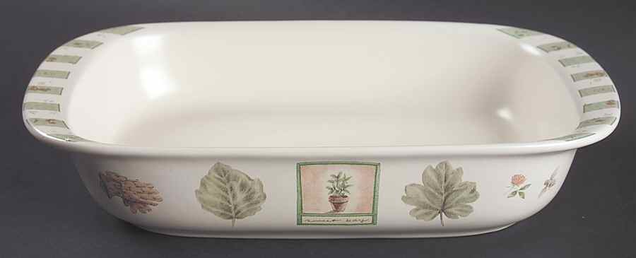 Naturewood 11" Rectangular Baker by Pfaltzgraff-1