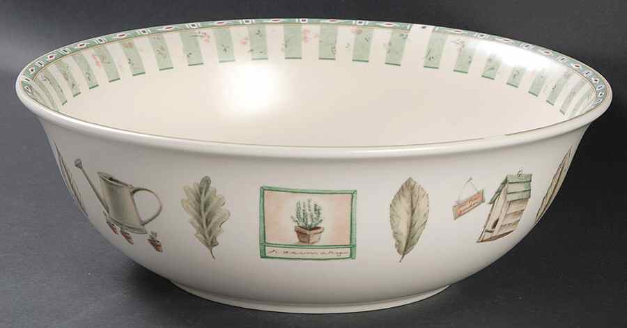Naturewood 10" Round Vegetable Bowl by Pfaltzgraff-1
