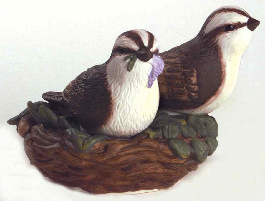 Naturewood Figural Salt and Pepper Tray Set by Pfaltzgraff-1