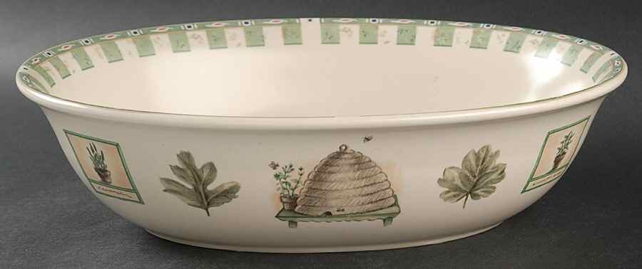 Naturewood 11" Oval Vegetable Bowl by Pfaltzgraff-1