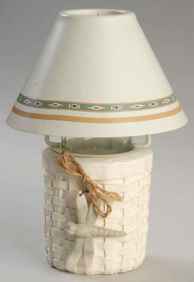 Naturewood Votive Lamp & Shade by Pfaltzgraff-1