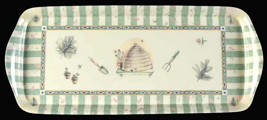 Naturewood 14" Melamine Sandwich Tray by Pfaltzgraff-1