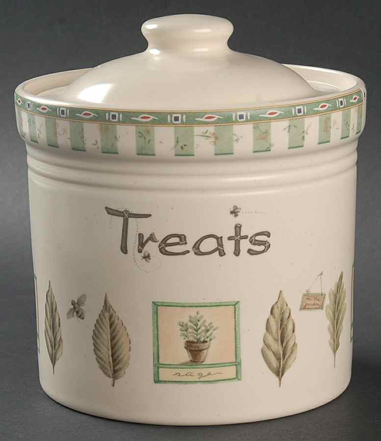 Naturewood Treat Jar & Lid by Pfaltzgraff-1