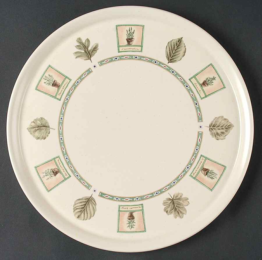 Naturewood 12" Commemorative Chop Plate/Round Platter by Pfaltzgraff-1
