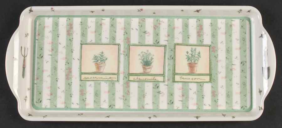 Naturewood 15" Melamine Sandwich Tray by Pfaltzgraff-1