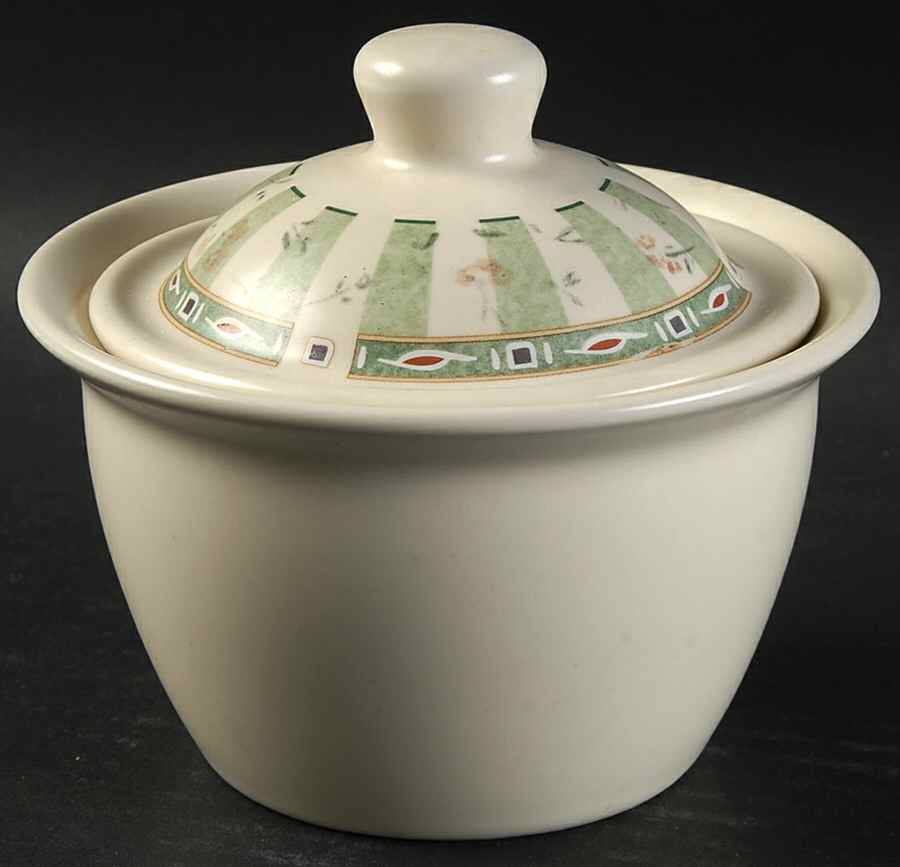 Naturewood Sugar Bowl & Lid by Pfaltzgraff-1