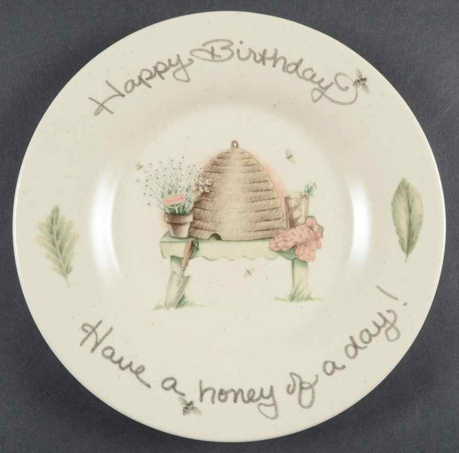 Naturewood Happy Birthday Plate by Pfaltzgraff-1