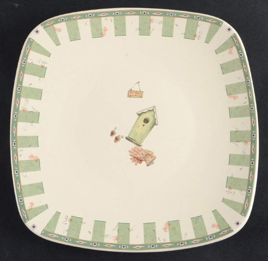 Naturewood Square Salad Plate by Pfaltzgraff-1