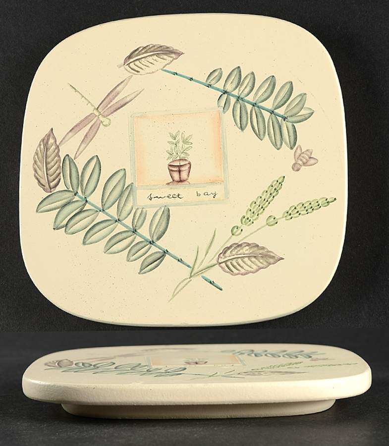 Naturewood Wood Lid for Wicker Basket by Pfaltzgraff-1